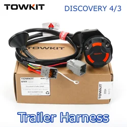 For Land Rover DISCOVERY 4/3 trailer harness Eur 13/7 pin trailer RV tail light signal Australia 12/7 pin Trailer wiring Socket