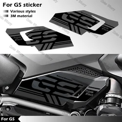 R1200 GS R1250 GS Motorcycle Sticker Side Fairing Triple Black HP Trophy Decals Waterproof For R1200GS R1250GS 2017-2023
