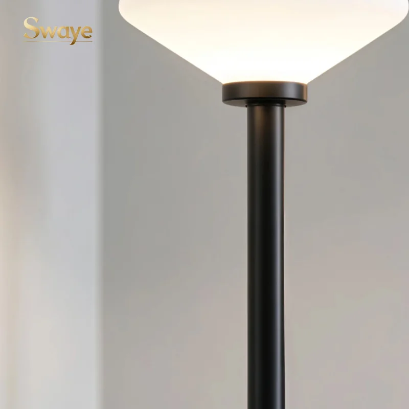 Modern Minimal Creative LED Pendant Lamp White Glass Dining Room Master Bedroom Chandeliers Kitchen Lighting Fixtures Home Decor