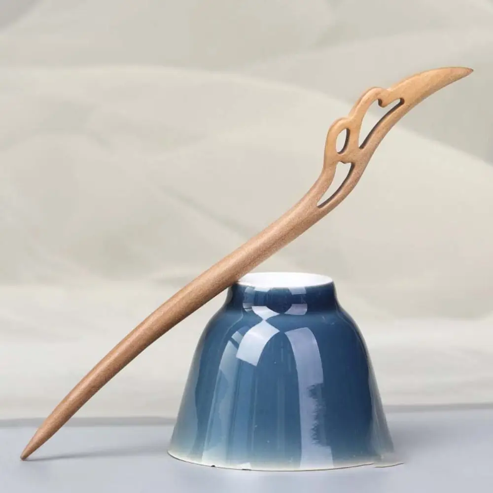 

Classical Tassel Wooden Hair Stick Ethnic Style Chinese Style Hanfu Hairpin Hair Sticks for Buns Hanfu Headwear For Girl