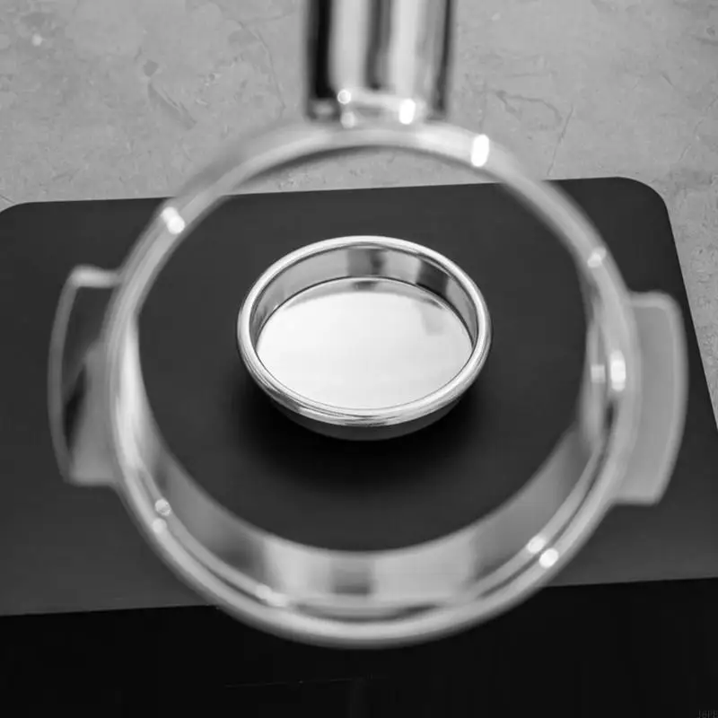 J6PE 58 мм 304 из нержавеющей стали чистая чашка кофейный фильтр Blind Bowl Непреодолимый Portafilter для эспрессо-машин