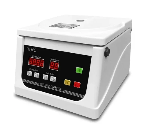 TD4C Benchtop  Centrifuge Low Speed  Electric Centrifuge 4000 Rpm Serum Separation Equipment Laboratory Centrifuge