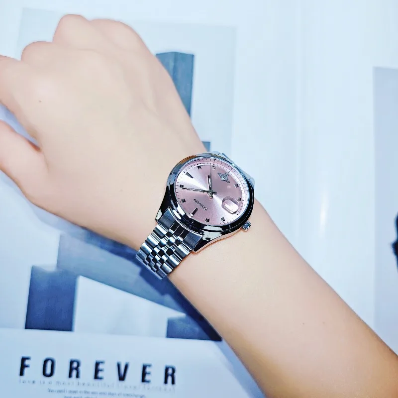 

SUNMATE Elegant and Fashionable Women Watch Original Luxury Brand Women's Quartz Watch Luminous Date Waterproof Stainless Steel