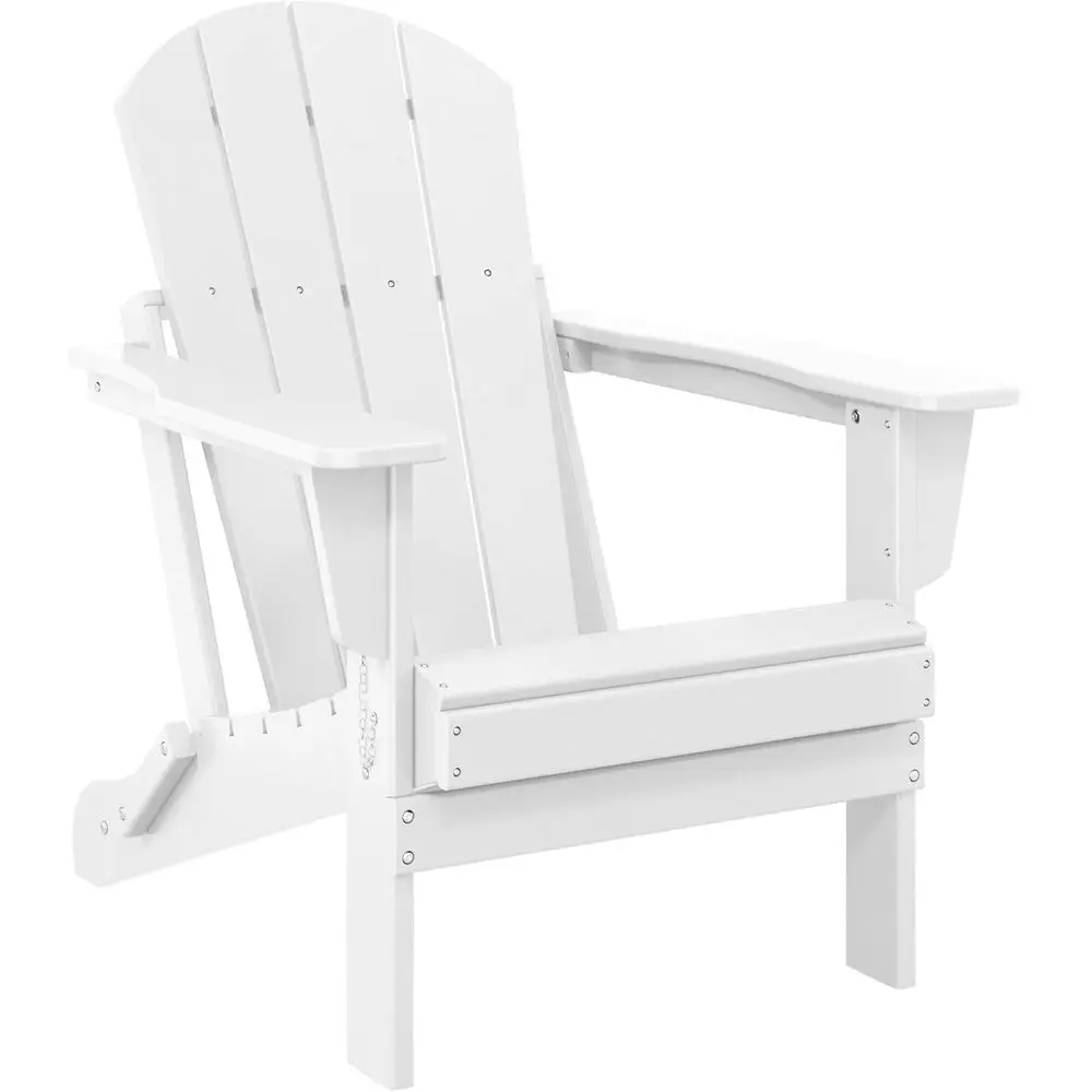 

Outdoor Adirondack Chair Lounger, Traditional Retro Style, Suitable for Home, Beach, Balcony, Backyard, Lawn, Patio, Pool, Deck,