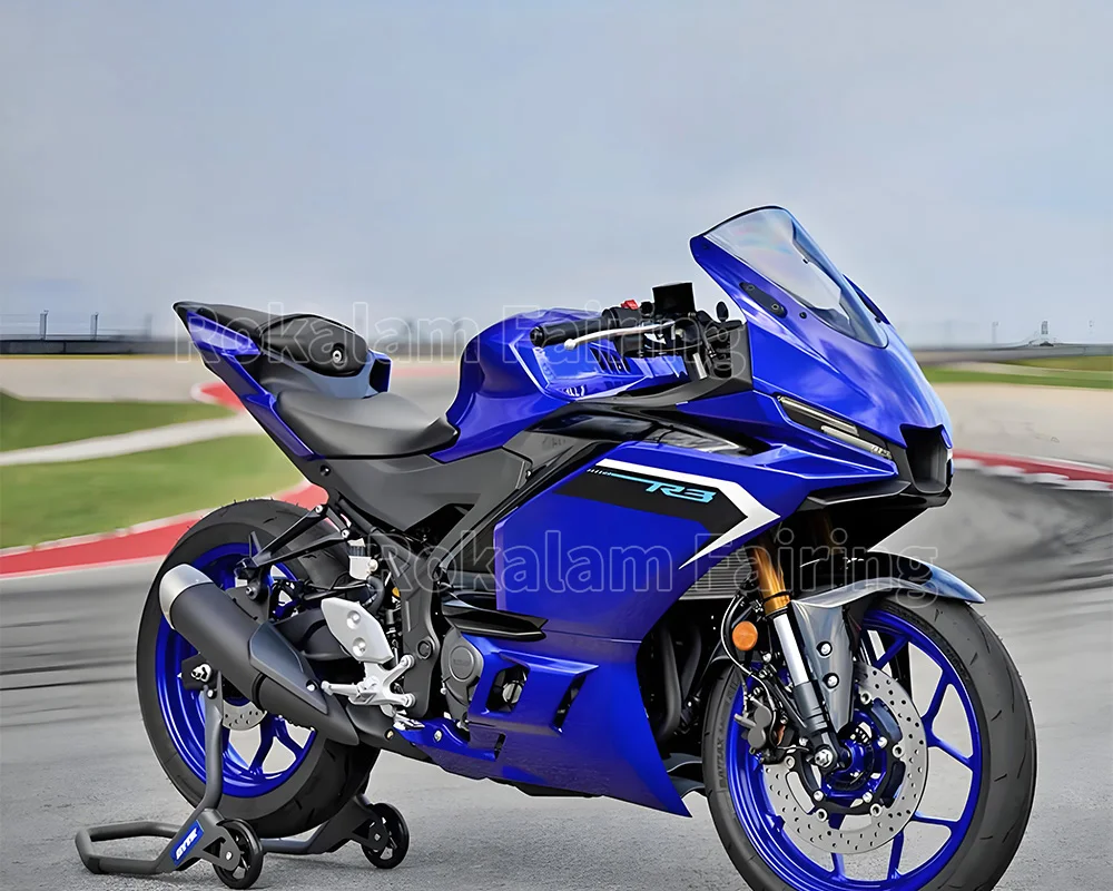 

Для Yamaha YZF R3 R25 2025 2026 R 25 R 3 синие кузов послепродажного обслуживания комплект обтекателя мотоцикла (литье под давлением)