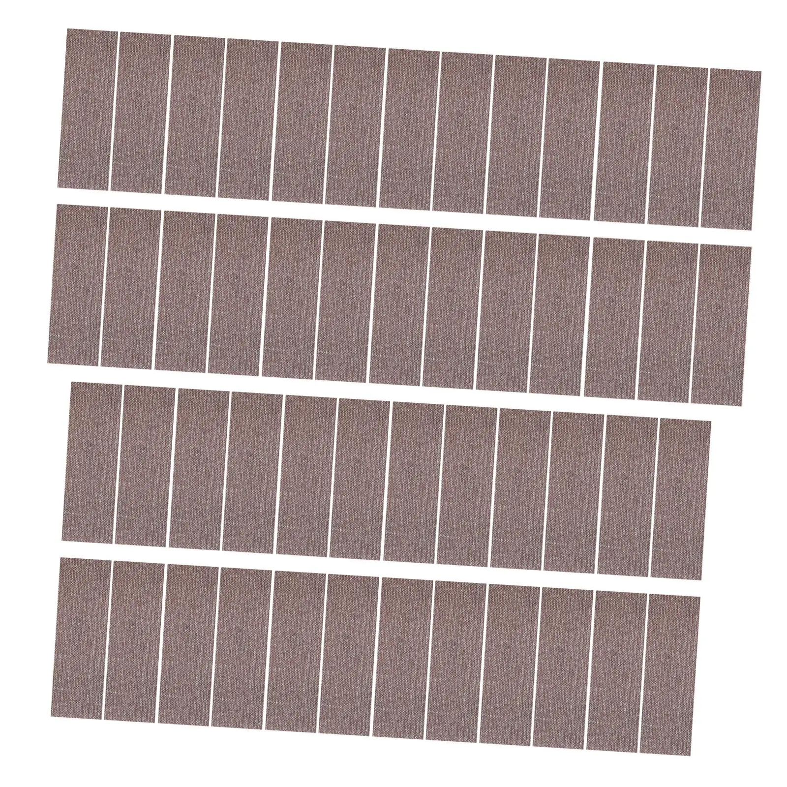 50 Pieces Mesh Sand Sheets Anti Blocking Sand Sheets Portable Waterproof Flocking Sand Sheets for Wood Paint Lacquers
