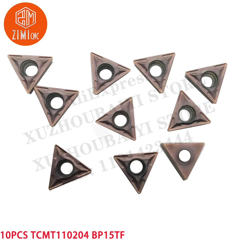 10PCS TCMT110204 BP15TF TCMT110204 Internal Turning Carbide inserts CNC tools metal cutting tools mechanical For stainless steel