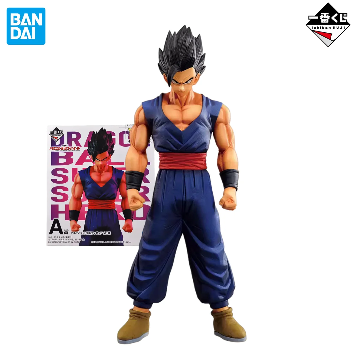 

In Stock BANDAI BANPRESTO Original Ichiban KUJI A-class Dragon Ball Super Hero MASTERLIST Son Gohan Anime Figure Toys Gifts