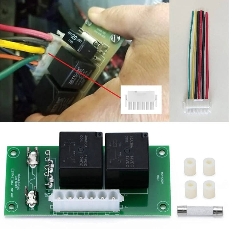 Reliable Sliding Design Relays Control Board Fit for Fleetwood 246063 14-1130 140-1130 14-1098 14-1086 Easy Maintenance