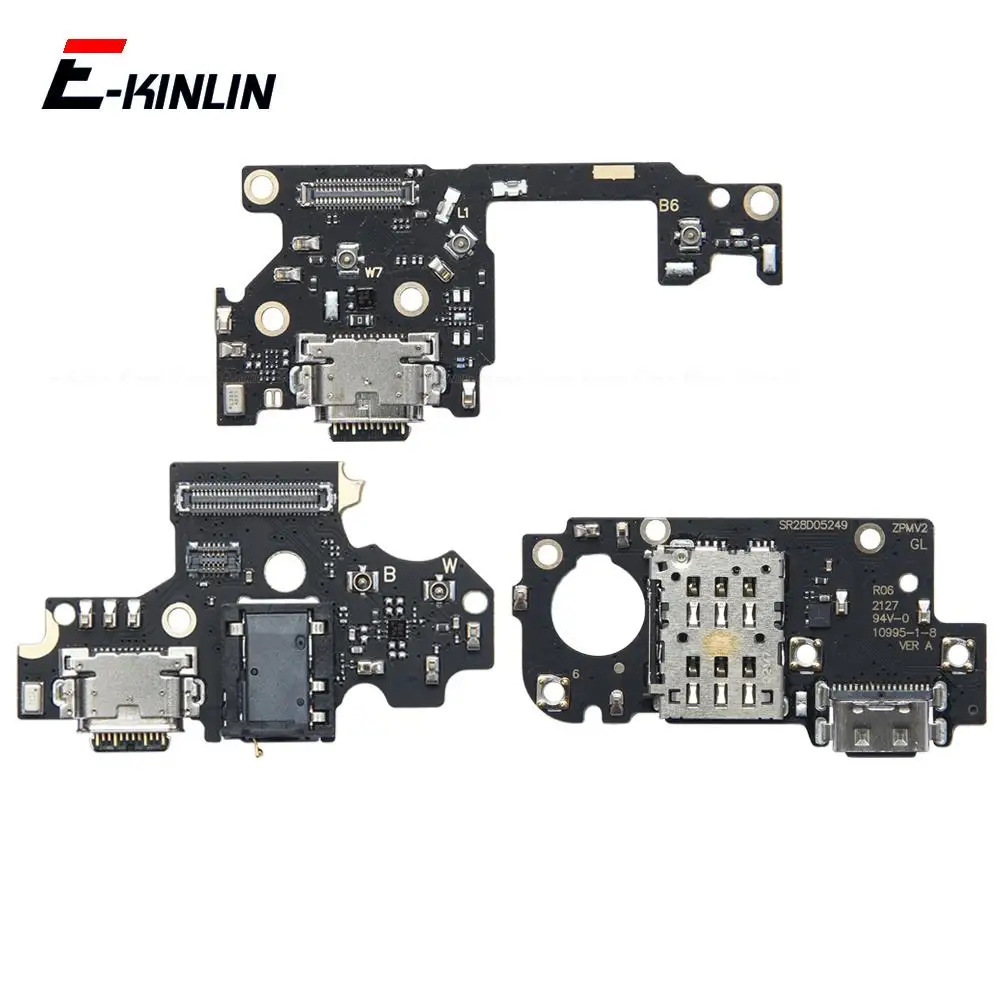 Charger USB Dock Charging Dock Port Board With Mic Microphone Flex Cable For Motorola Moto Edge 2020 2021 S 20 Fusion Lite Pro