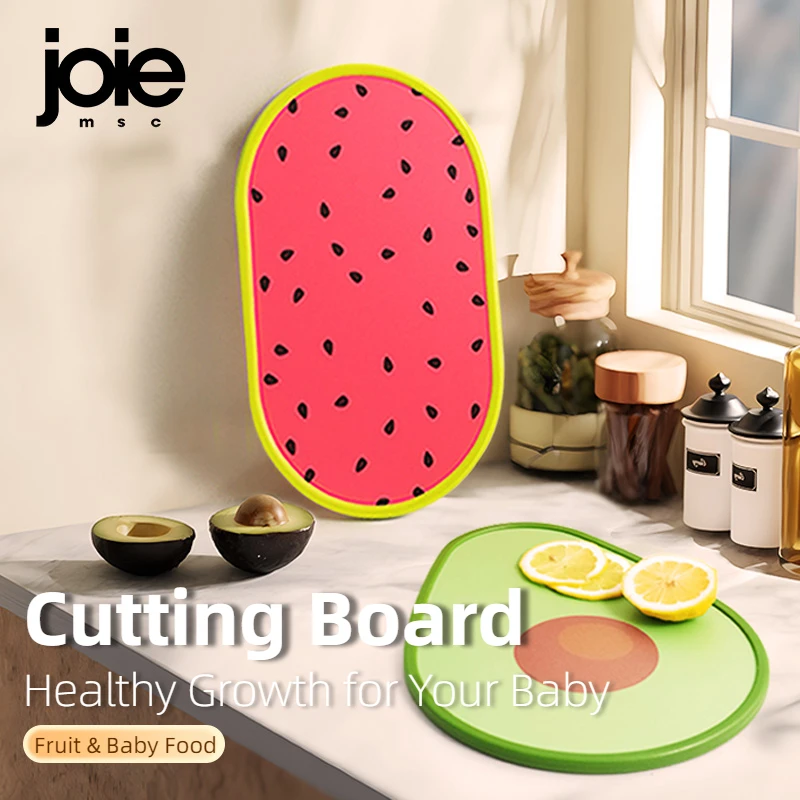 joie Cutting Board Watermelon Avocado Antibacterial Double-sided Cute Fruits Vegetable Cutting Board PC Chopping Board Kitchen