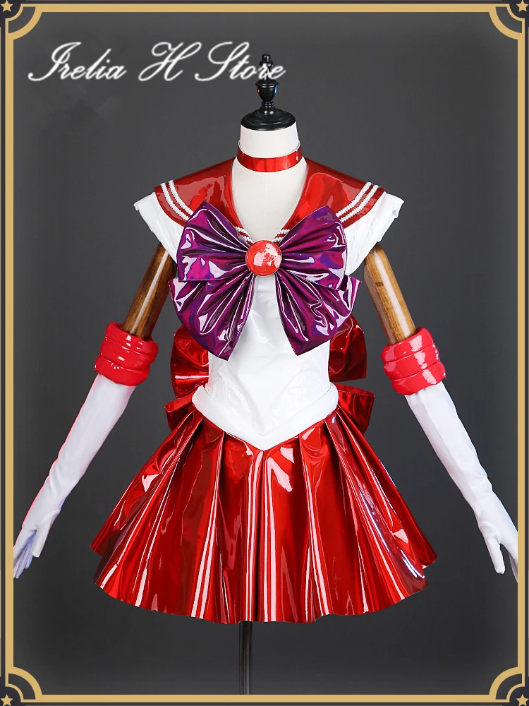 {stockIrelia H Store Sailor Moon 30th Anniversary Hino Rei Cosplay Sailor Mars Hino Rei Dress Cosplay Costume Halloween Costumes