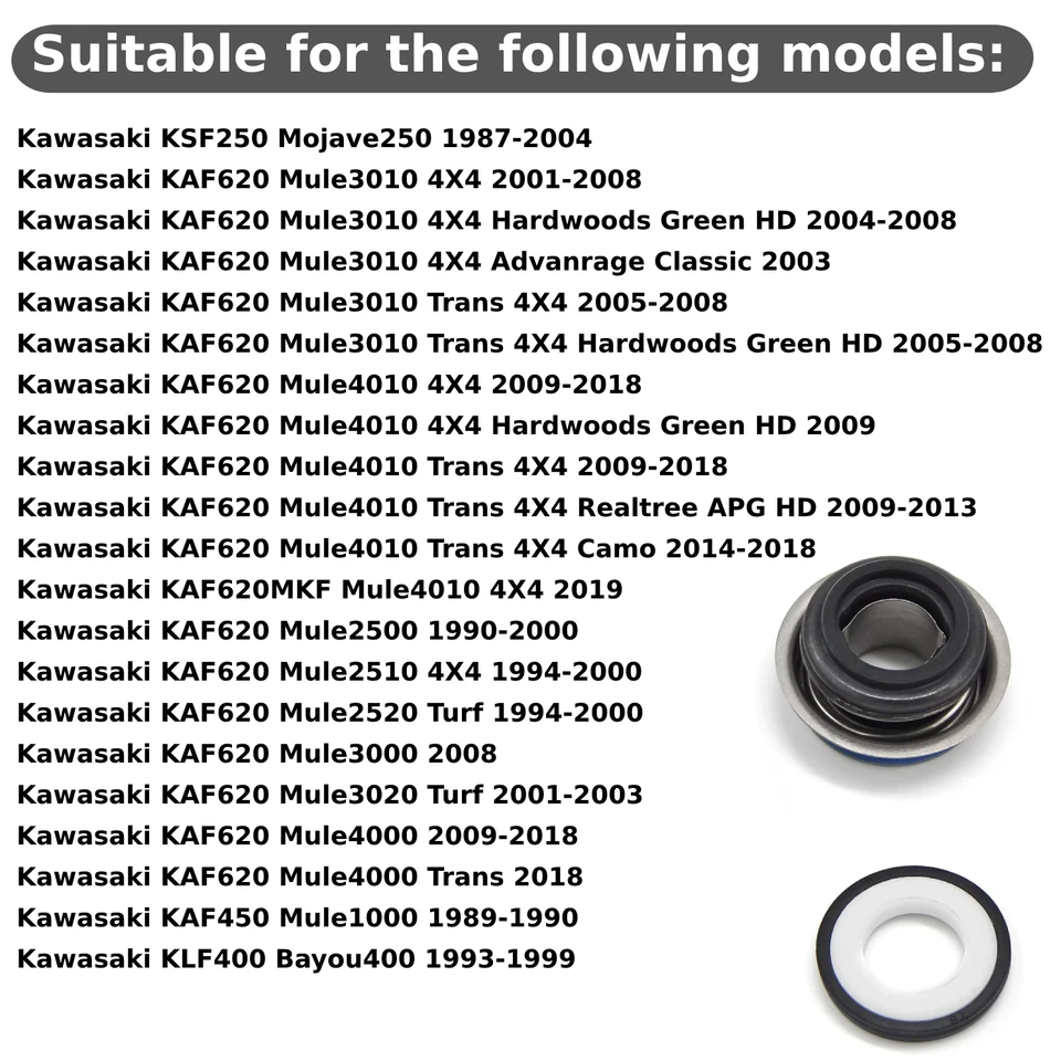 Water Pump Seals for Kawasaki 49063-1054 1056 0002 2056