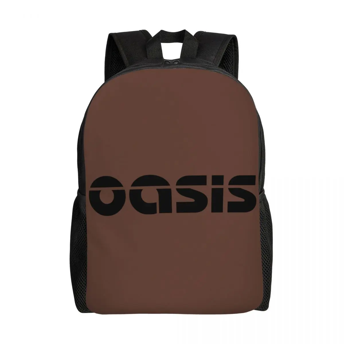 

Custom Oasiss Logo Backpack for Women Men College School Student Bookbag Fits 15 Inch Laptop Bags