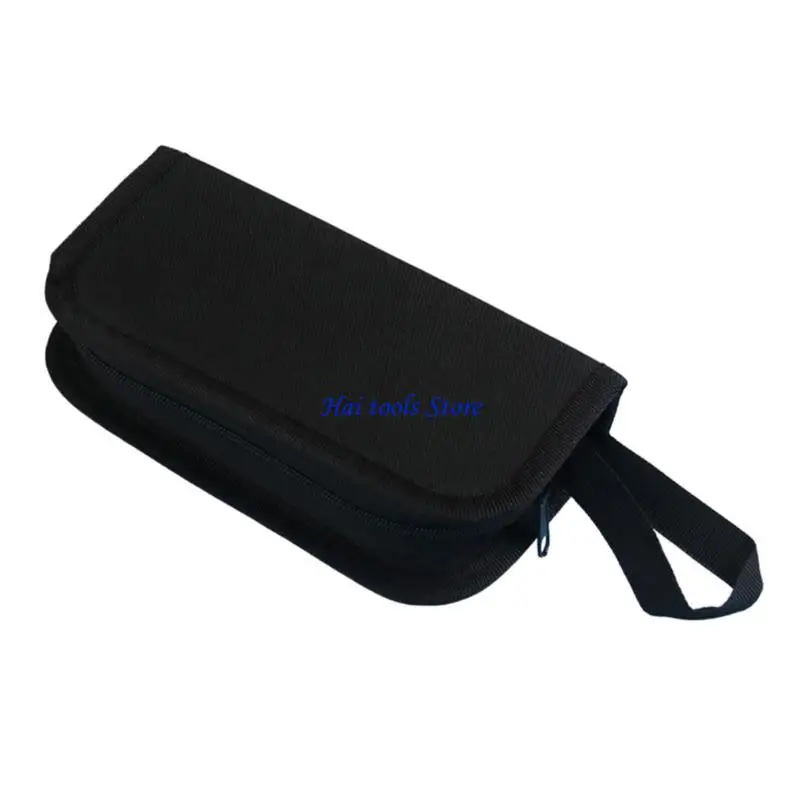 X37E Oxford Cloth Tool Bag Portable Tool Storage Box with Handle Tool Zippers Large Capacity for Electric Grinder Drill
