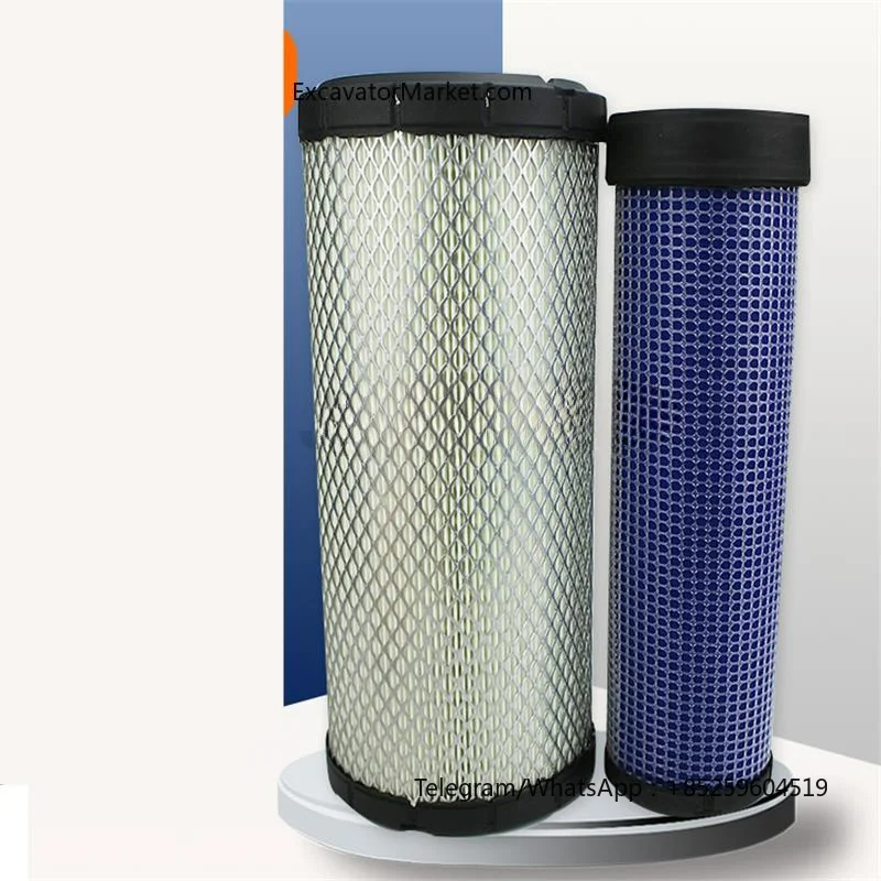 High Quality For Volvo EC55/60/65/80 air filter element air filter mesh filter high quality excavator accessories