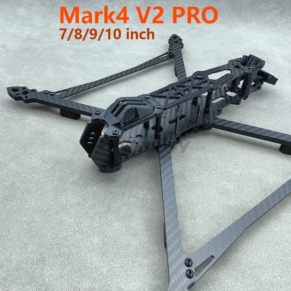 Mark4 V2 PRO FPV cadre 7/8/9/10 pouces kits de cadre quadrirotor pour Freestyle longue portée pièces de bricolage