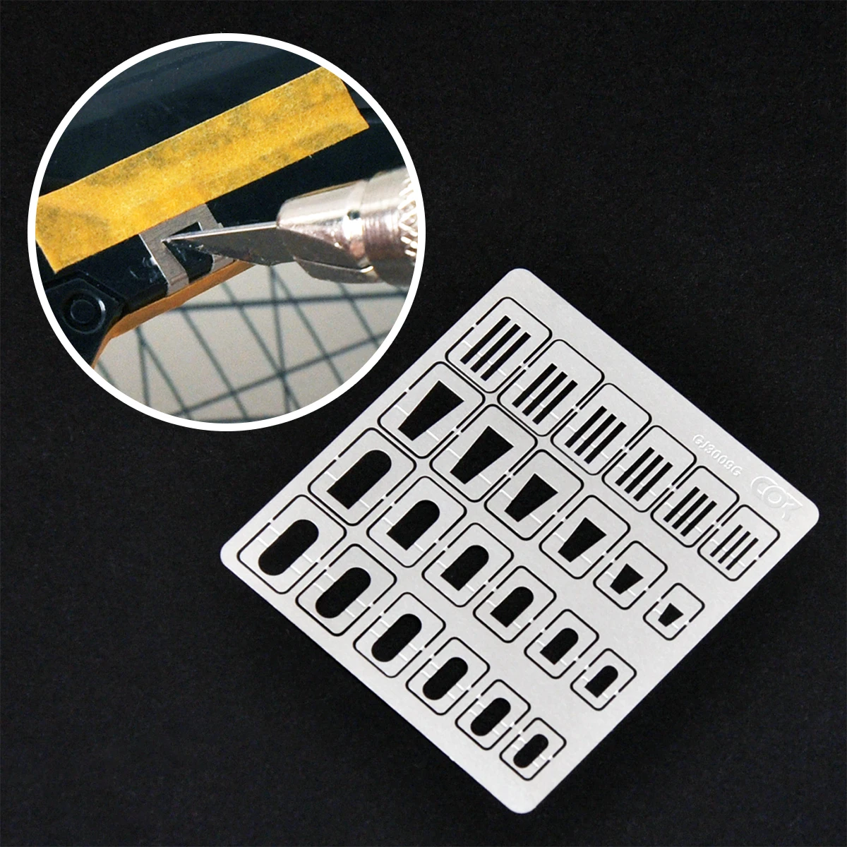 Scale model kit making tools scribing template carving Engraving tools For Gunpla part detailed remodeling & customization HG MG