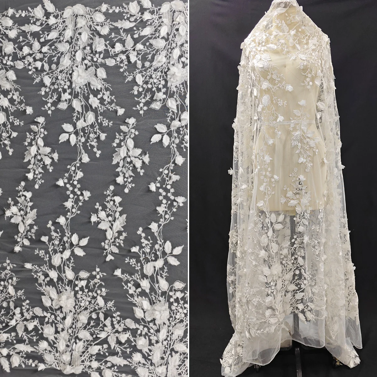 

Новый лист, цветок, вышивка, сделай сам, кружевная ткань, свадебное платье, платье, повязка на голову, дверная занавеска, скатерть