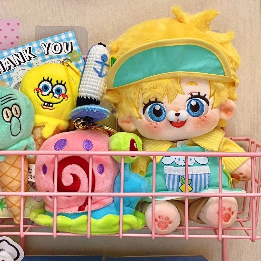 

20cm Anime No Attributes Plushies Toys for Kids and Adults Lovely Cosplay Dress Up Clothes Outfit Stuffed Figures Birthday Gift
