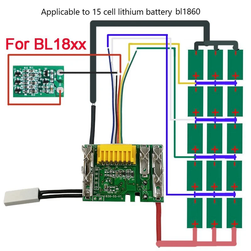 リチウムイオン電池,18V, 1.5Ah, 3Ah, 6Ah, 9Ah,bl1815,bl1860,bl1890