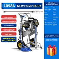 HANXUAN5000W16L Airless Paint Sprayer 3000PSI High Efficiency Electric Airless Sprayer Handheld Paint Sprayers for Home Interior