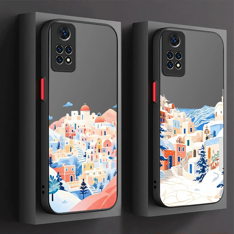 Rural Building Snow… - image