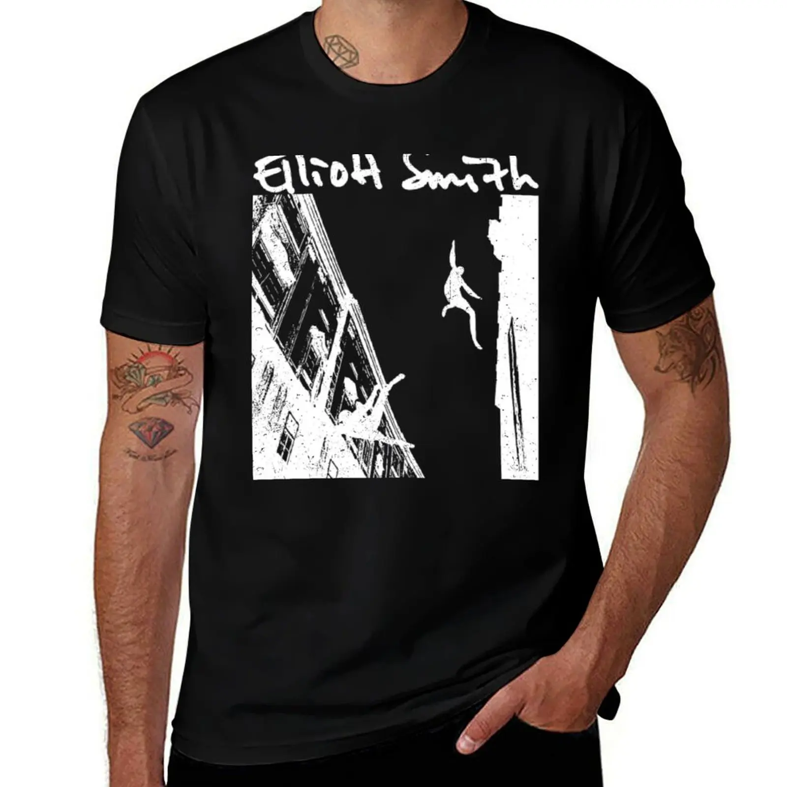 Elliott Smith T-Shirt oversized tees plus size men clothing