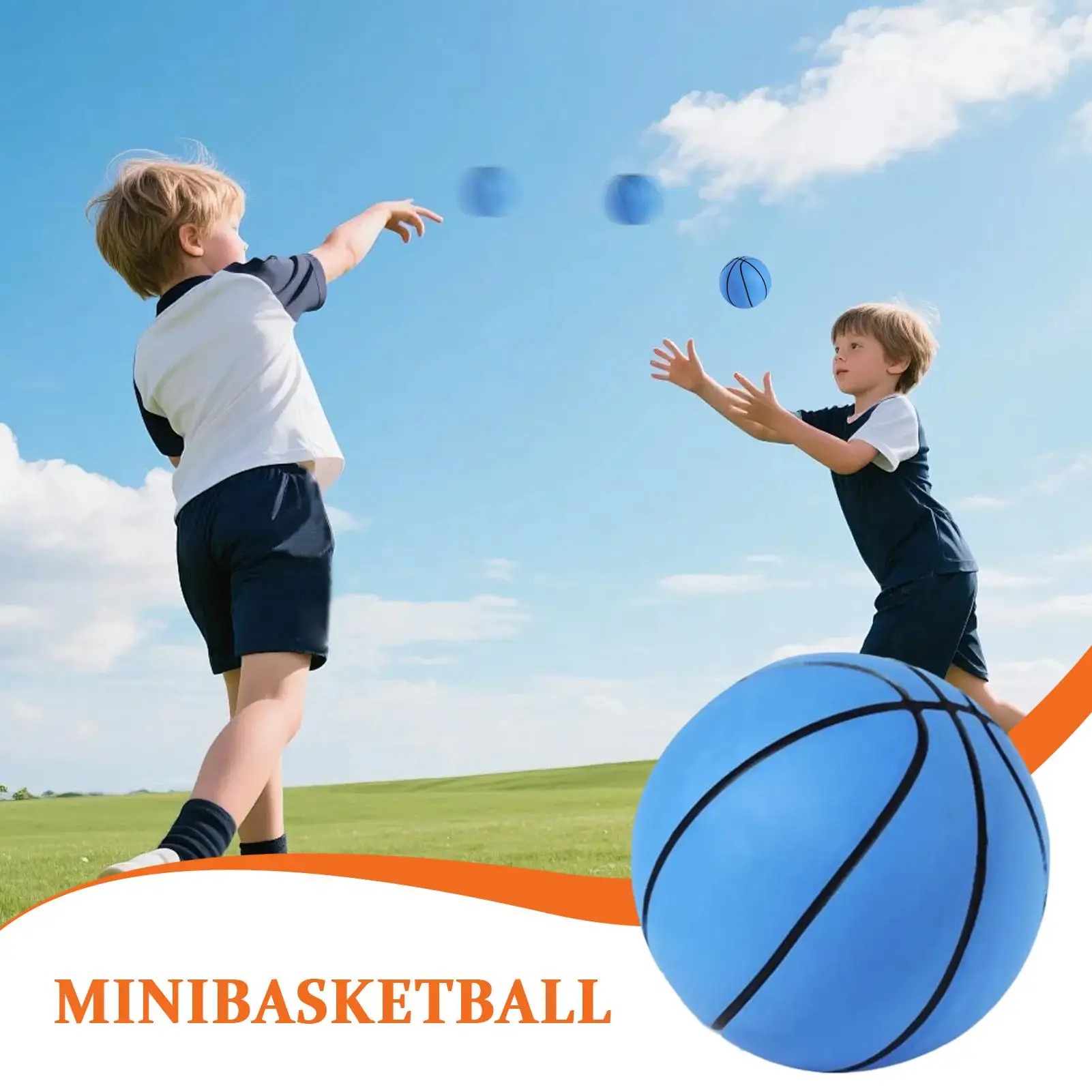 มินิบาสเก็ตบอล ของเล่นกีฬาเด้งดี ขนาด 2.36 นิ้ว บาสเก็ตบอลจิ๋วสำหรับเด็ก เล่นในร่ม เด็กผู้ชาย เด็กวัยหัดเดิน งานปาร์ตี้กลางแจ้ง ห้องนอน ห้องเรียน