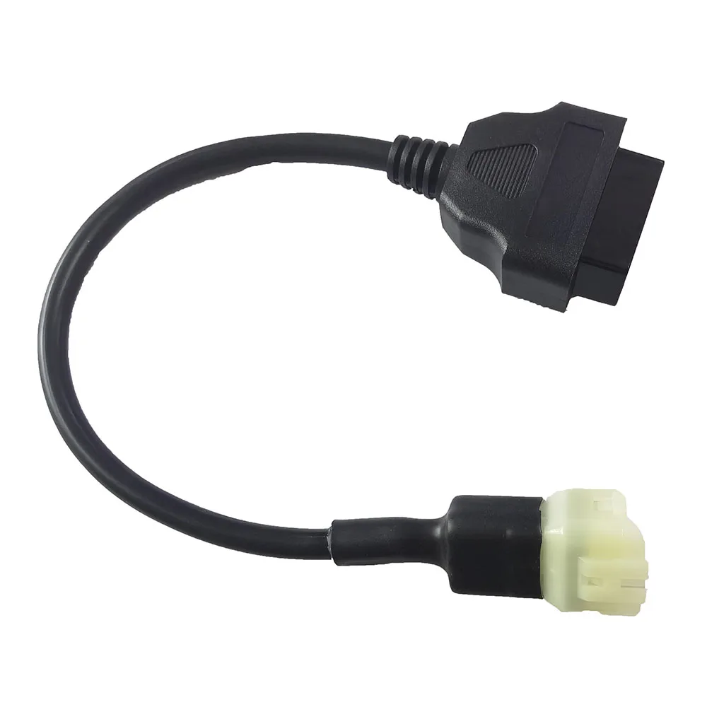 OBDII 6Pin Motorcycle Adapter, OBD2 Diagnostic Cable Replacement For KTM