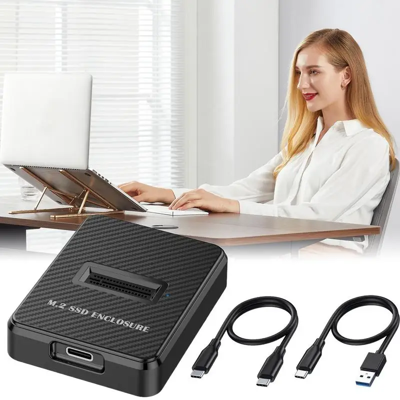 Estación de acoplamiento para disco duro HDD Dock Bay 10Gbps USB3.2 SSD dispositivo de almacenamiento estación de acoplamiento para PC portátil tableta para transferencia de datos