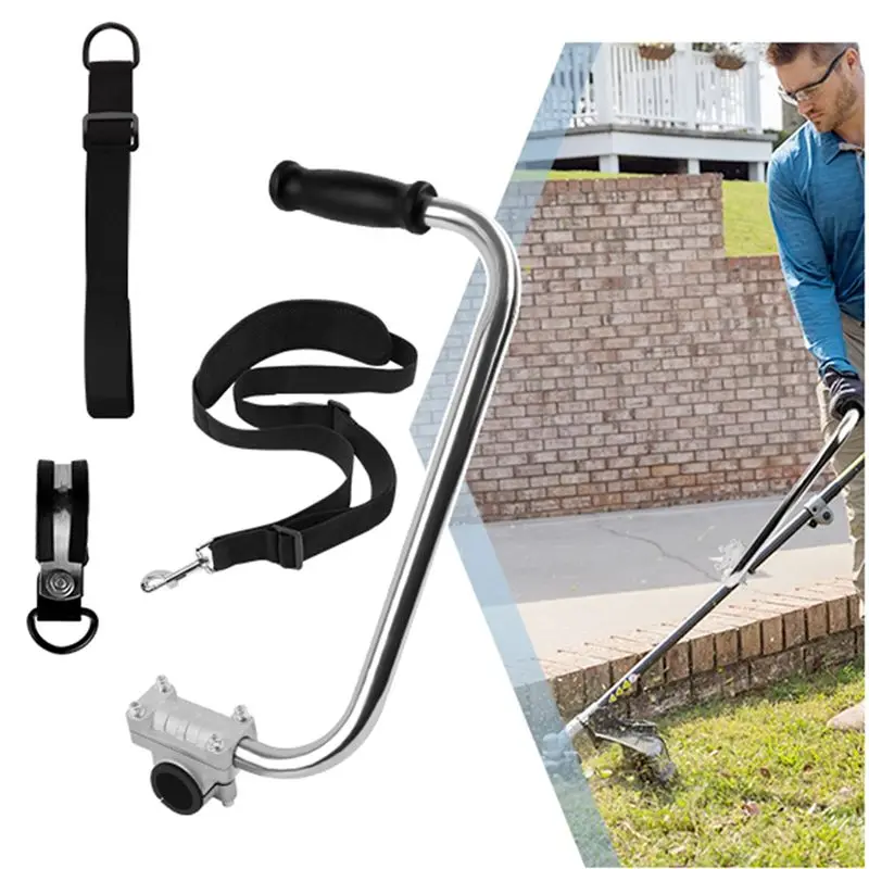 Weed Eater Handle, String Trimmer Handle, Ergonomic Trimmer Grip Weed Eater Strap With Shoulder Strap Harness New