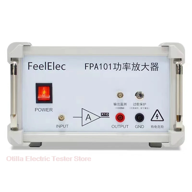 FPA101-500W FPA101-800W FPA101 Series Super High Power Amplifier AC/DC 300Vpp Gain x20 Overload Protection 0-800W Output