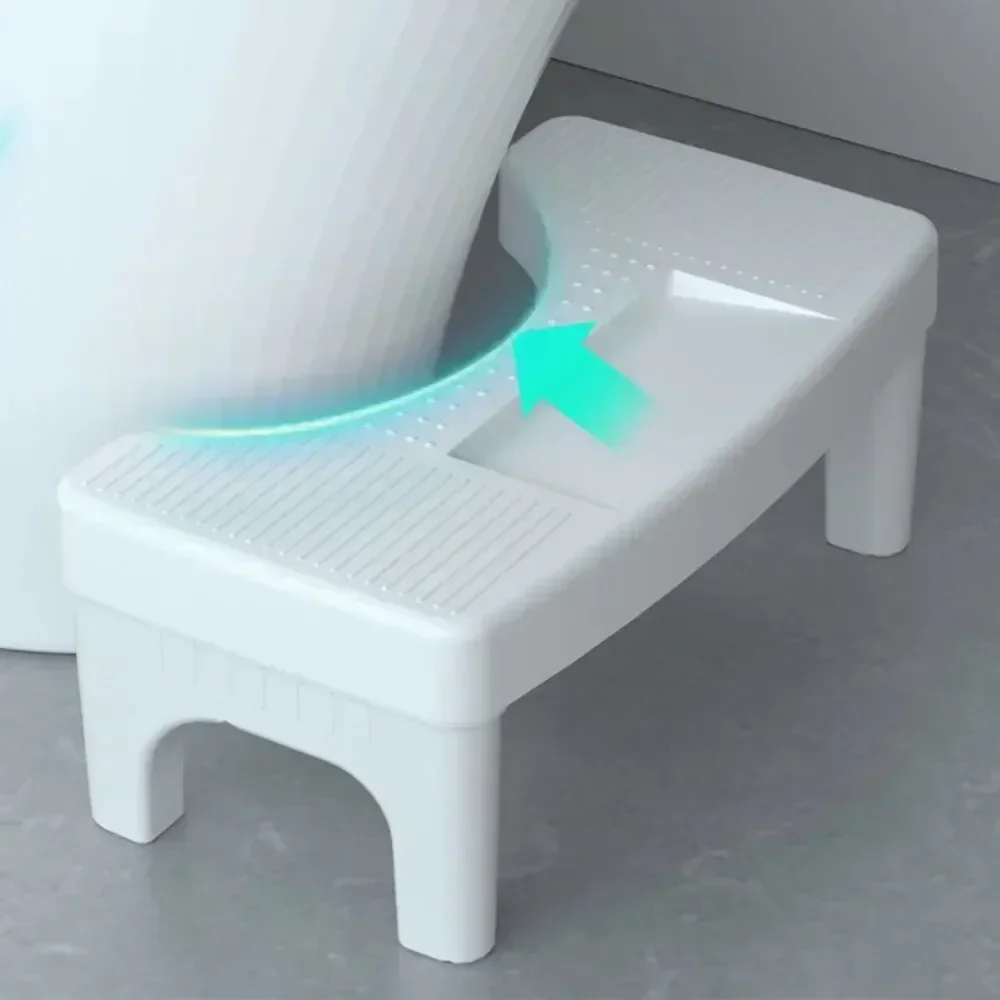 

New Seasonal Universal Toilet Footstool Household Bathroom Anti Slip Foot Pedals Toilet Squat Stool RemovableToilet Seat Stool
