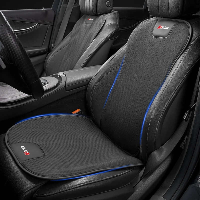 

For Q3 Seat Cushion Four Season Universal Ice Silk Seat Cushion Breathable & Non Slip Car Seat Cushion Cover