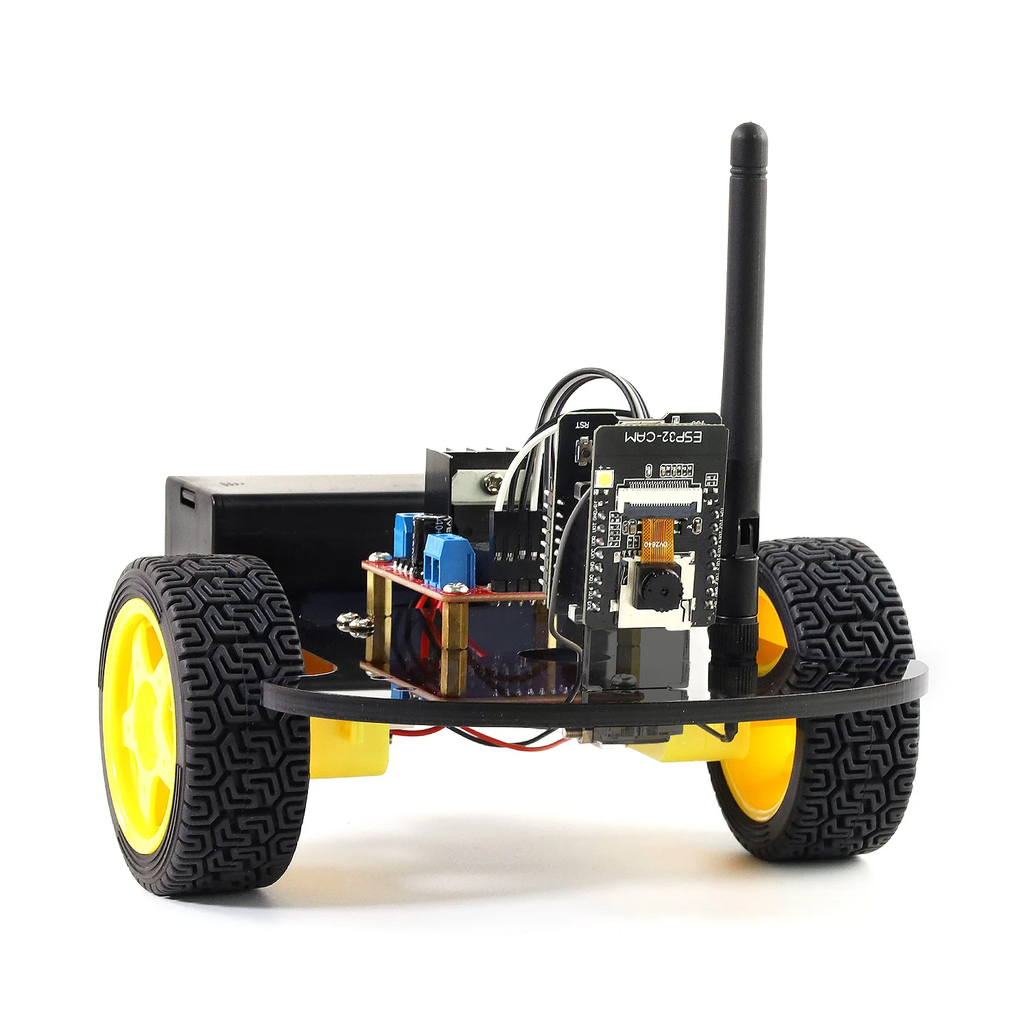 Picture 7: NEW Keyestudio 4WD&2WD ESP32-Cam Robot Car Kit Programmable WIFI Camera Smart Car For Arduino ESP32 Robot Project Robotic Kit