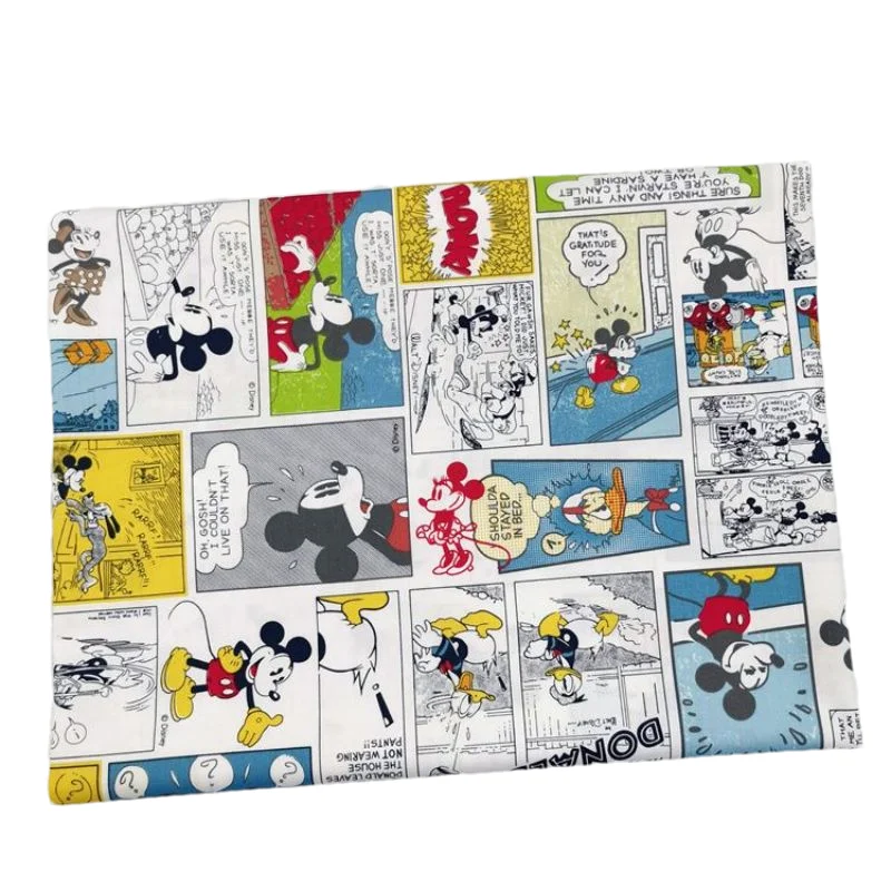 

Хлопчатобумажная ткань с принтом «Минки», «Дональд Дак», 1x1,6 м