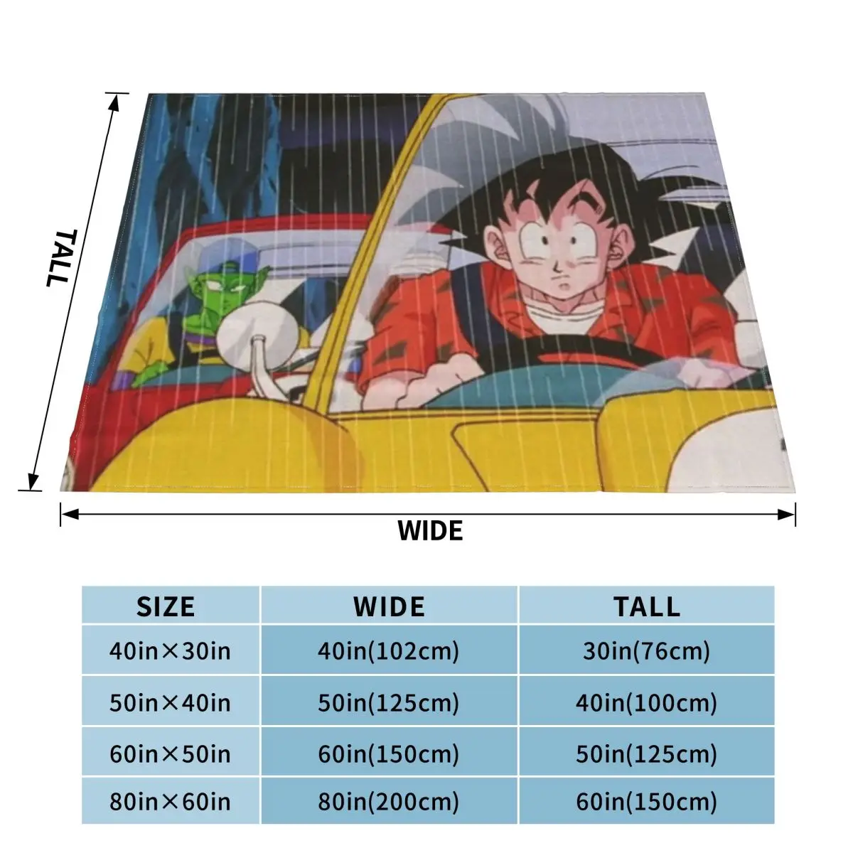 Dragon Ball Z Dragonball Anime Merch Blanket Soft Flannel Throw Blanket Comfortable Bedspread