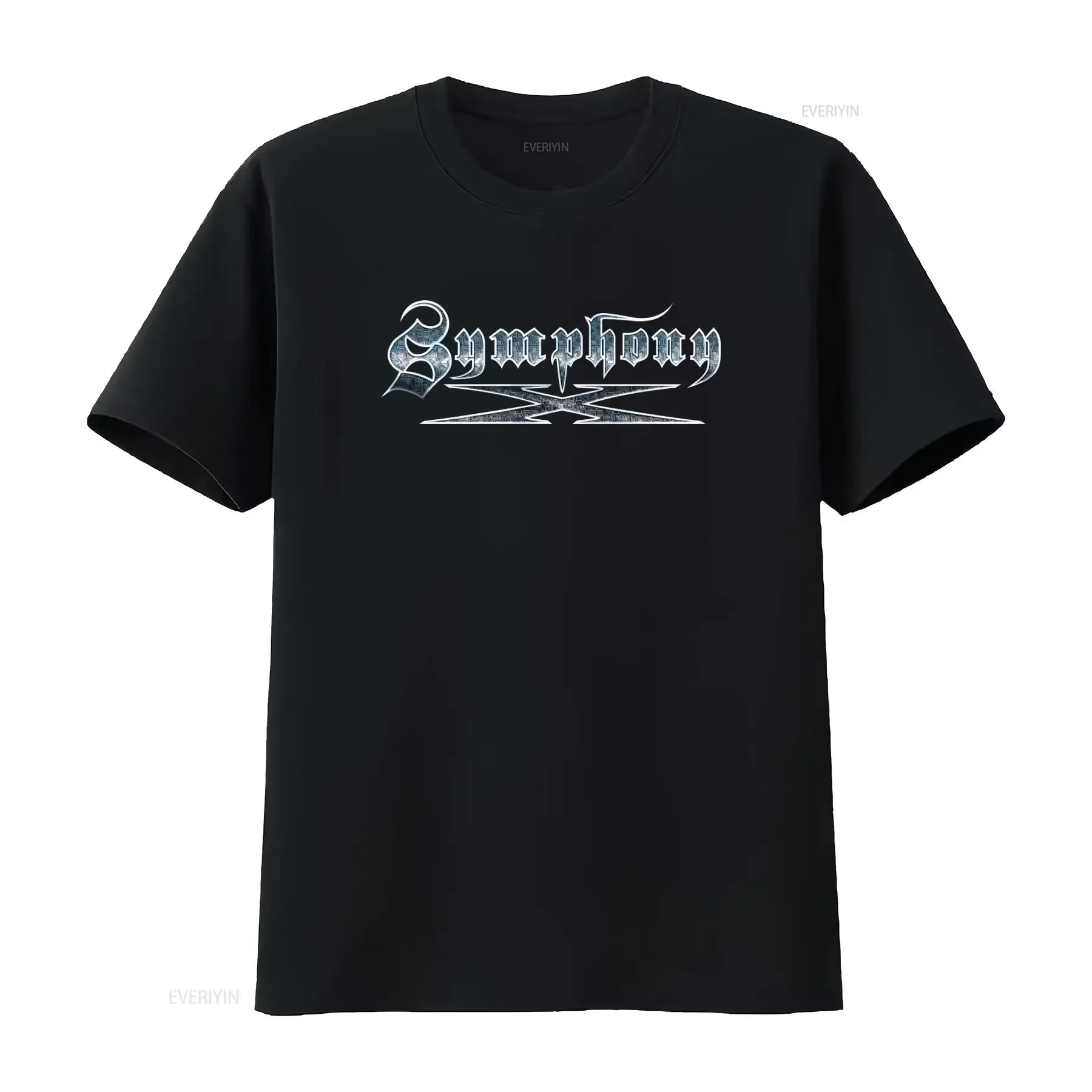 Symphony X American Progressive Metal Band Logo T Shirt for Men and Women Sizes M 2XL vintage Washed Comfortable streetwear