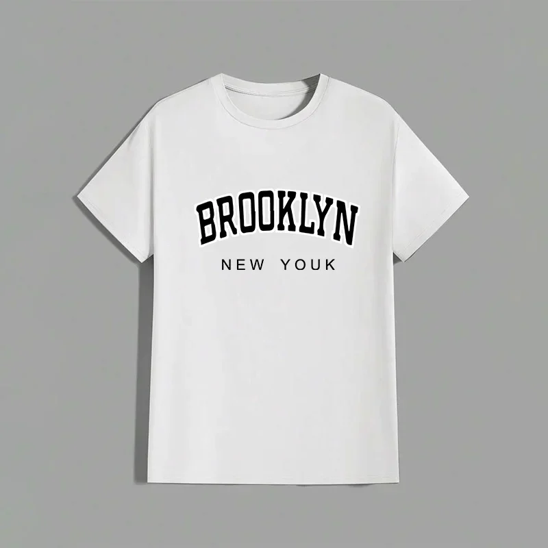 Summer Comfortable Daily Outdoors Jogging High Quality Simple Women's Cotton Loose T-shirt Short Sleeve Fashion Casual Hot Sales