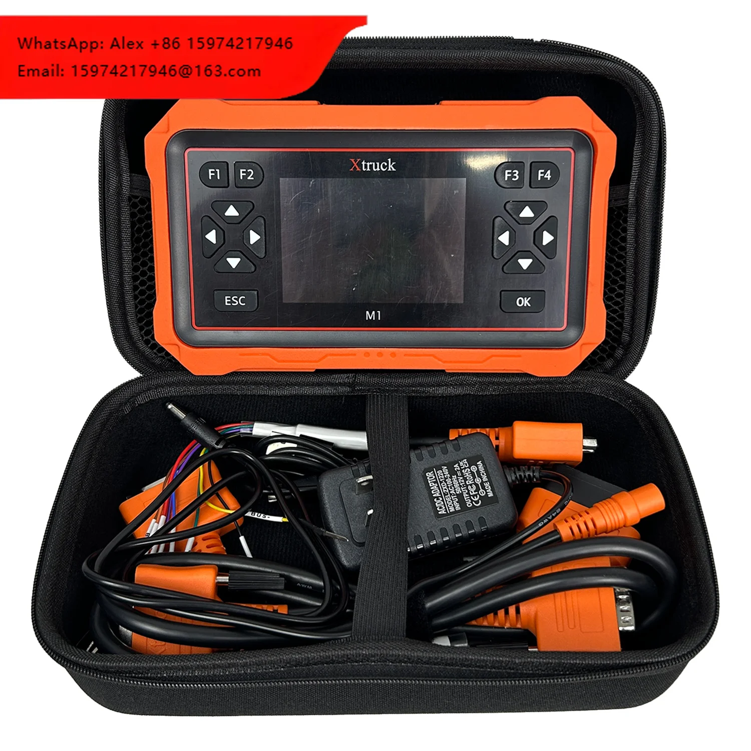 (bssy)X Truck M1 For Motorcycle Diagnostic Tool Motor Scan Universal Motorbike Scanner With CFMOTO Test/PIAGGIO/VESPA KEY