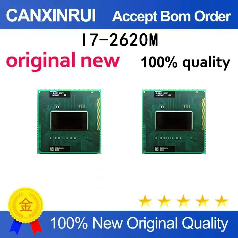 (5pcs-100pcs)New I7-2620M SR041 3.40GHz/4M I Series 2nd Generation CPU BGA