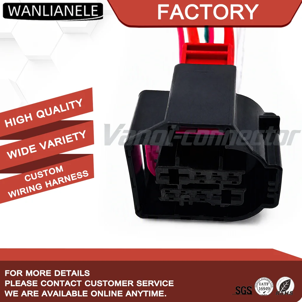 50set 4K8973708 Sealed Automotive Connector Housing Waterproof Car Wiring Harness Plug