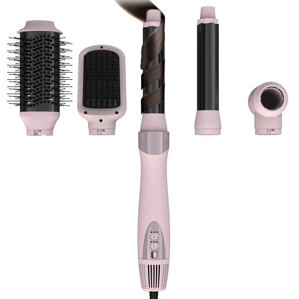 Smet High-Speed 110000RPM BLDC Motor Hair Dryer Styler Ionic Air Multi-styler for Fast Blowdry Waves Straight Volumizing