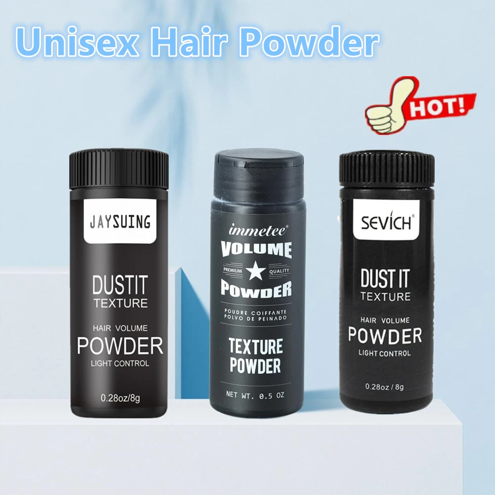 Volumizing Hair Powder Fluffy Styling Powder Anti-Frizz Long Lasting Hold Refreshing Haircut Design For Men Women