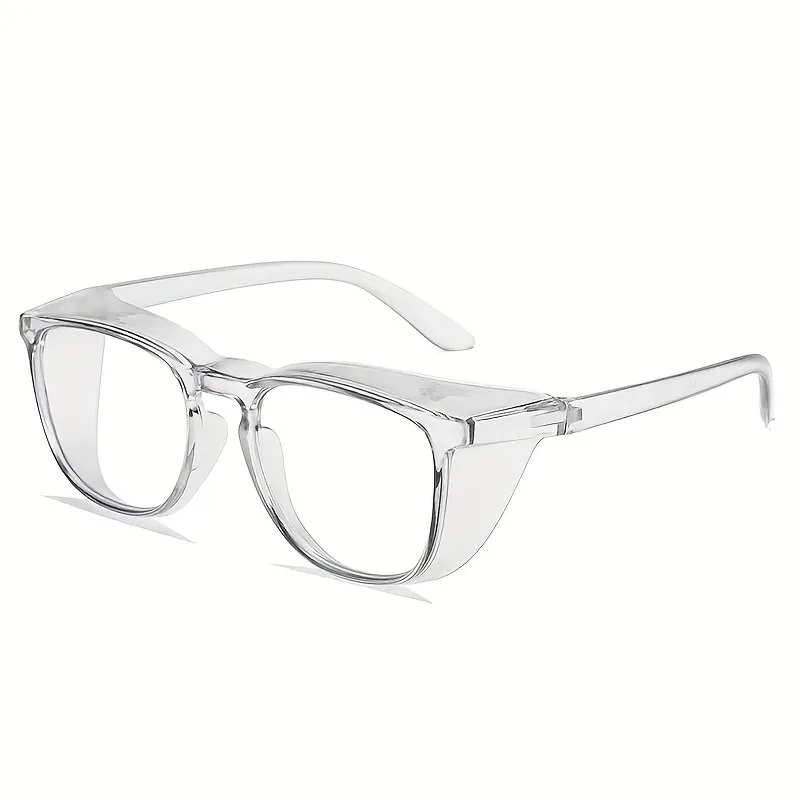 2-teilige Schutzbrille aus robustem Kunststoff, wind- und staubdicht, geschlossene Schutzbrille, Schutzbrille sind sicher – Detail 5