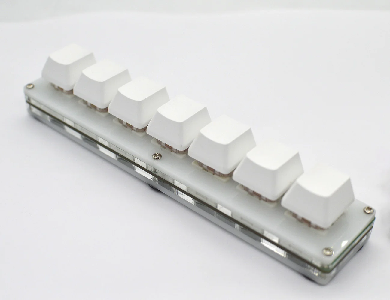 7 key mini keyboard pad programmable mouse mode media control diy key value gaming command