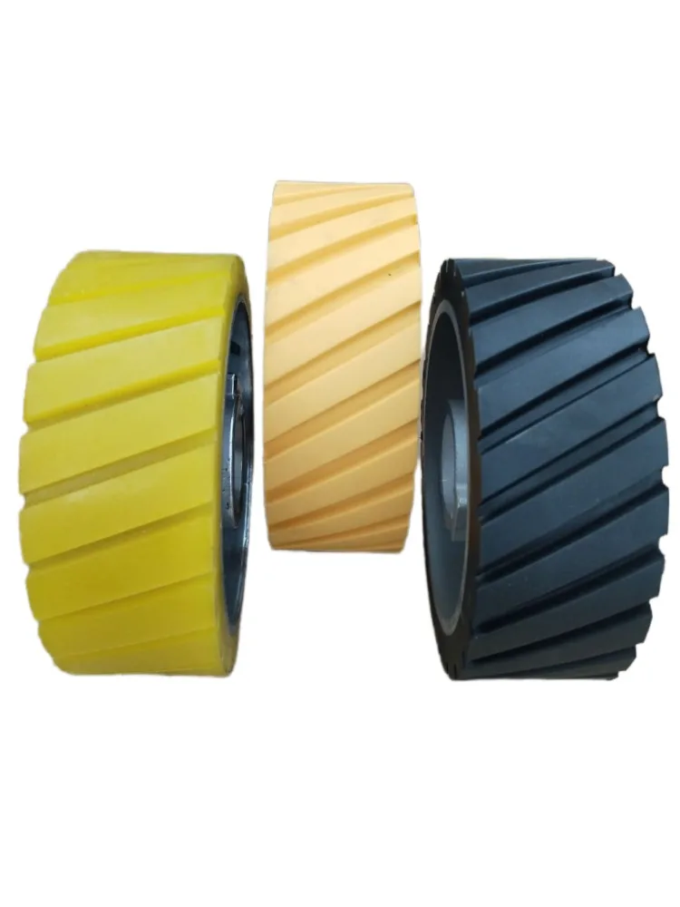 Power feeder roller wiel rubber drukrol houtbewerking freesmachine aandrijfwiel feeder houtbewerkingsmachines accessoires - afbeelding 2