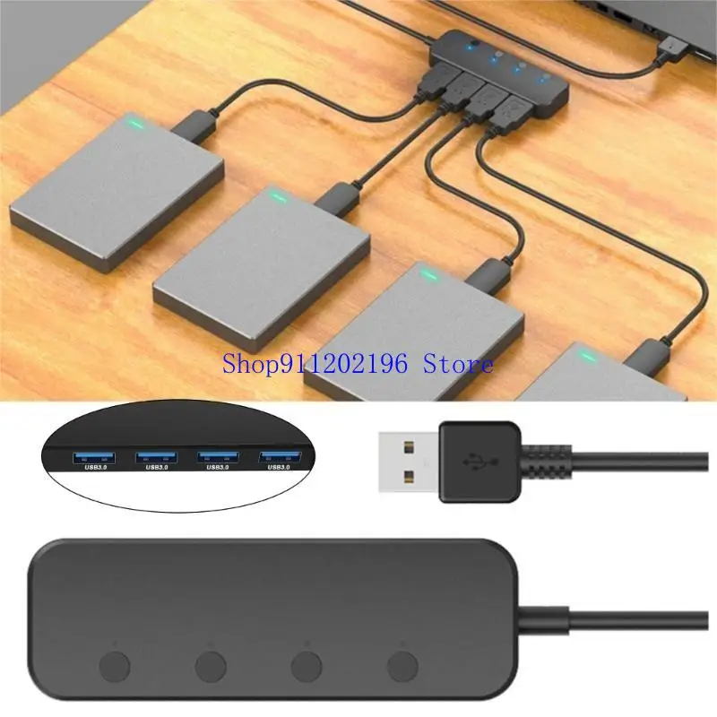 

P82A USB Splitters 4port USB3.0 Hub 5 Гбит / с.