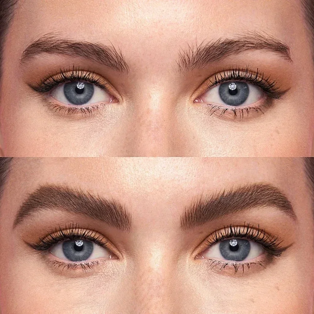 Fast Eyebrow Tint Kit Brown 2 in 1 Eyebrow Gel Lash Lift and Tint Kit Professional Semi-Permanent Waterproof Eyebrow Brow Kit